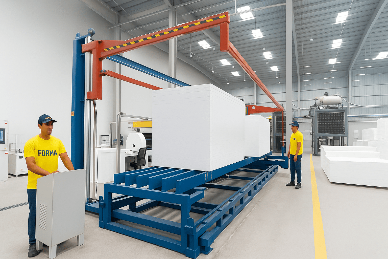 Factory for Polystyrene Products